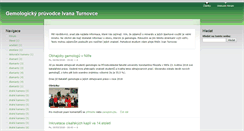 Desktop Screenshot of gemologie.turnovec.cz