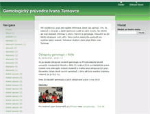 Tablet Screenshot of gemologie.turnovec.cz