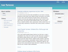 Tablet Screenshot of ivan.turnovec.cz