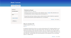 Desktop Screenshot of marek.turnovec.cz